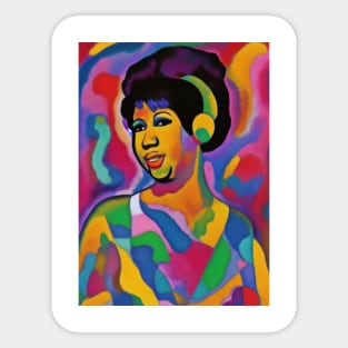 Aretha Sticker